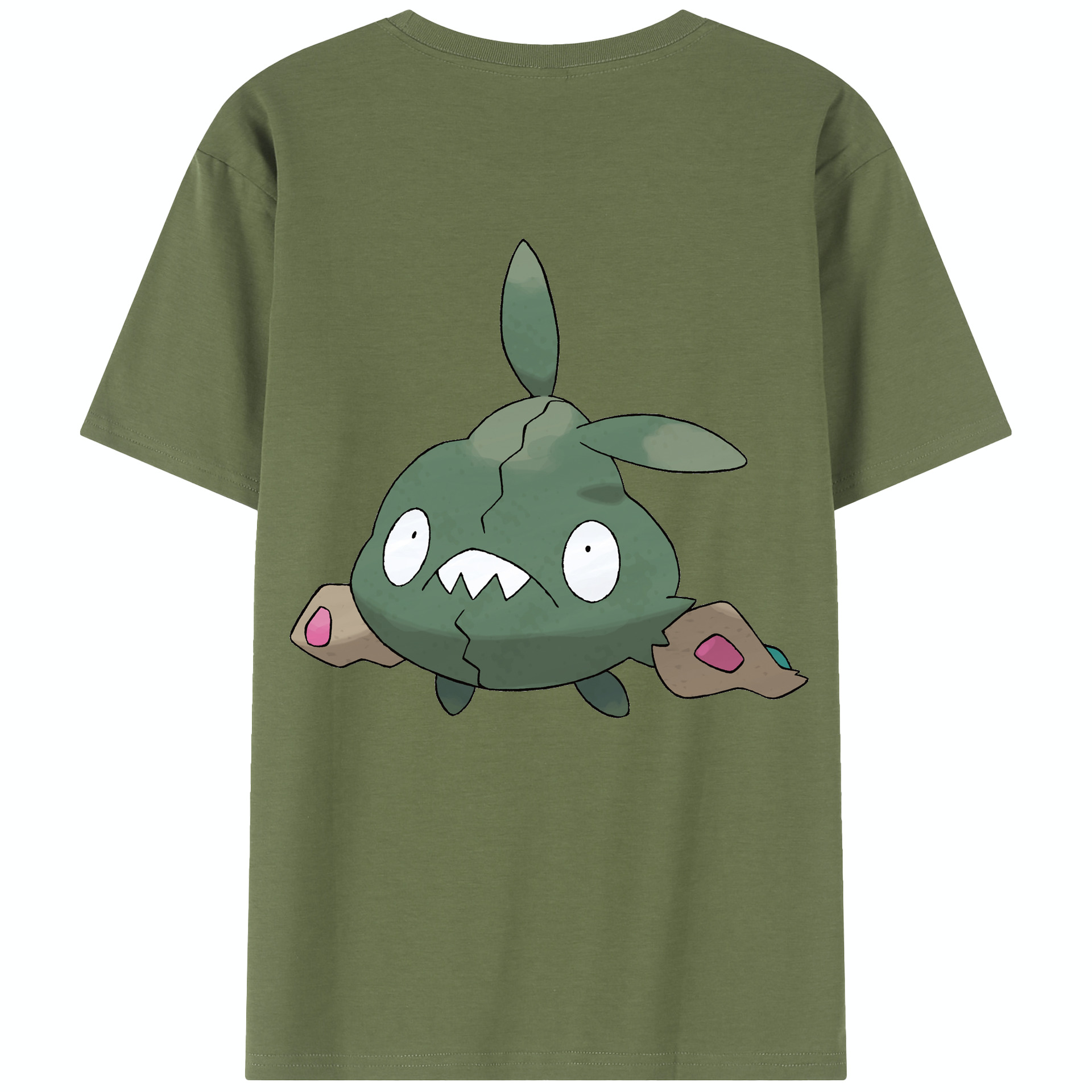 （画像用） ポケットモンスター Pokémon 綿100％半袖Tシャツ（背面プリント）